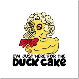 Duck Cake  Aussie Retro Cookbook Bluey Posters and Art